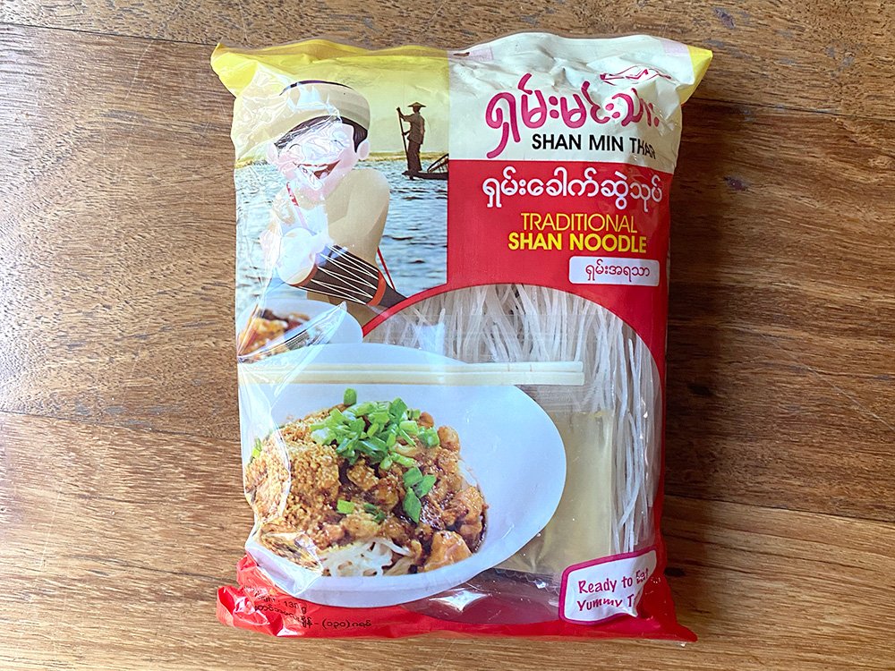 shan noodle salad packet